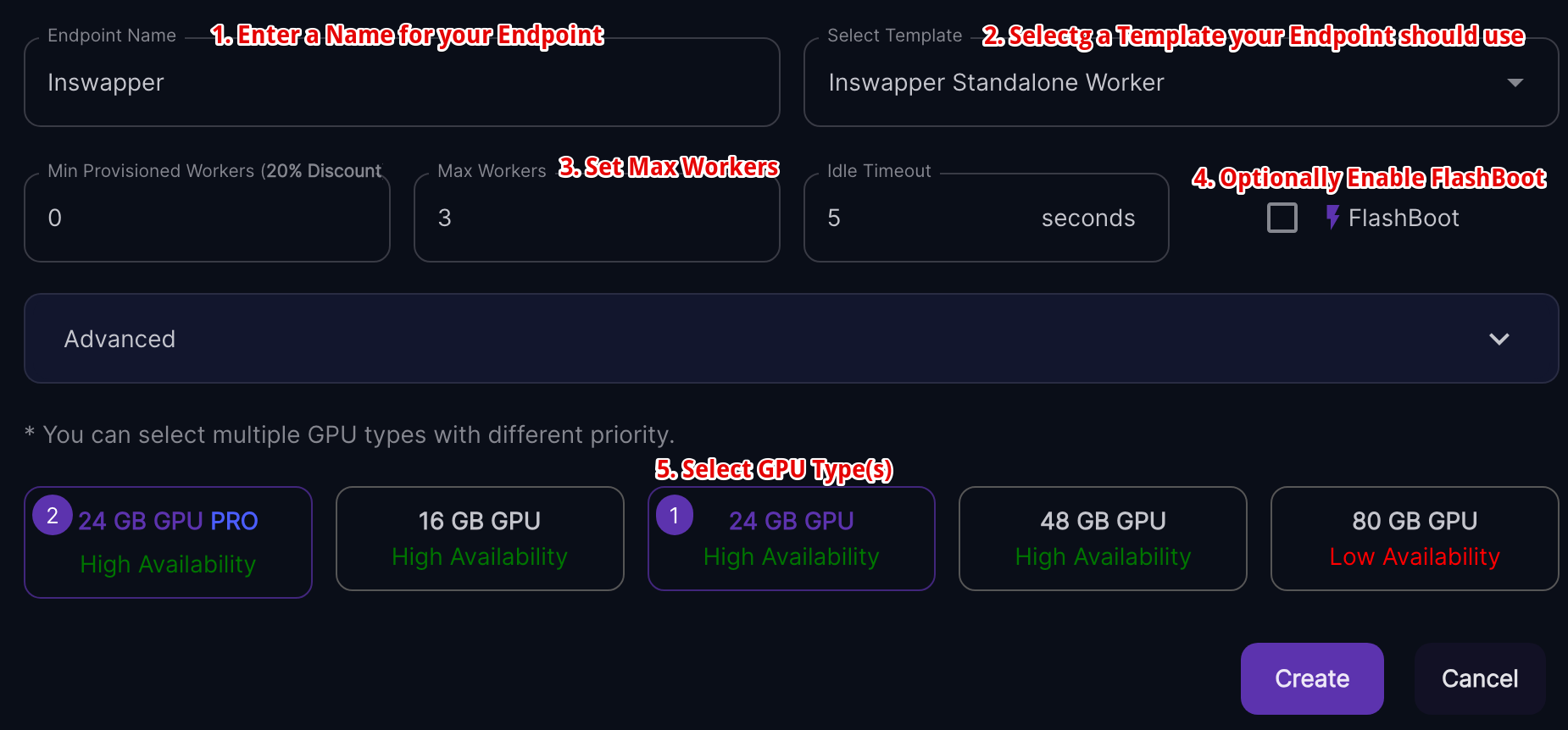 RunPod Endpoint Example